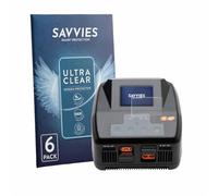 savvies Protector Pantalla para Spektrum Smart Charger S2200 G2 6 Unidades - Película Ultra Transparente