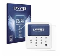 savvies Protector Pantalla para SumUp Solo Lite 6 Unidades - Película Ultra Transparente