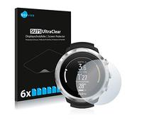 savvies Protector Pantalla para Suunto D6 Support 6 Unidades - Película Ultra Transparente
