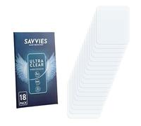 savvies Protector Pantalla para TC Electronic POLYTUNE 3 Noir 18 Unidades - Película Ultra Transparente