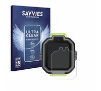 savvies Protector Pantalla para TickTalk 5 Smart Watch (18 Unidades) Película Ultra Transparente