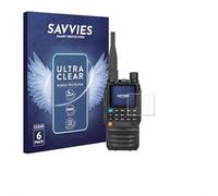 savvies Protector Pantalla para Tidradio TD-H3 6 Unidades - Película Ultra Transparente