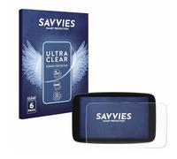 savvies Protector Pantalla para TomTom Go Navigator 7 (2da generación) (6 Unidades) Película Ultra Transparente