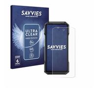 savvies Protector Pantalla para Ulefone Armor 27 6 Unidades - Película Ultra Transparente