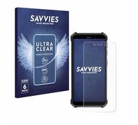 savvies Protector Pantalla para Ulefone Armor X12 Pro 6 Unidades - Película Ultra Transparente