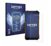 savvies Protector Pantalla para Ulefone Armor X5 Pro (6 Unidades) Película Ultra Transparente