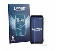 savvies Protector Pantalla para Ulefone RugKing 4 Pro 6 Unidades - Película Ultra Transparente