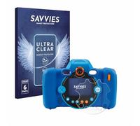savvies Protector Pantalla para Vtech Kidizoom Duo FX 6 Unidades - Película Ultra Transparente