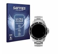 savvies Protector Pantalla para Withings ScanWatch Nova (42 mm) (6 Unidades) Película Ultra Transparente