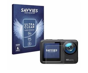 savvies Protector Pantalla para Wolfang GA420 6 Unidades - Película Ultra Transparente