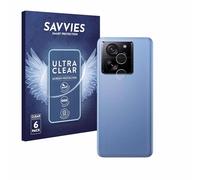 savvies Protector Pantalla para Xiaomi 13T (SÓLO Cámara) 6 Unidades - Película Ultra Transparente