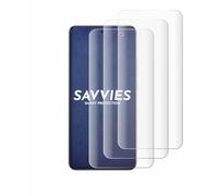 Savvies Protector Pantalla para Xiaomi 15 Ultra | 4 Unidades Transparente Protección Pantalla Made in Germany 3D Curvo Full Cover Pantalla Completa