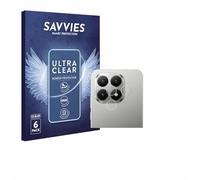 savvies Protector Pantalla para Xiaomi 15T (SÓLO Cámara) 6 Unidades - Película Ultra Transparente