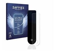 savvies Protector Pantalla para Xiaomi Mi 3 E-Scooter (6 Unidades) Película Ultra Transparente