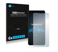 savvies Protector Pantalla para Xiaomi Mi Max 3 | 6 Unidades Transparente Protección Pantalla Made in Germany Película Ultra Transparente