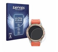 savvies Protector Pantalla para Xiaomi Mibro GS Active 6 Unidades - Película Ultra Transparente