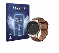 savvies Protector Pantalla para Xiaomi Mibro Lite 3 Pro 6 Unidades - Película Ultra Transparente