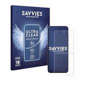 savvies Protector Pantalla para Xiaomi MIX Flip (18 Unidades) Película Ultra Transparente