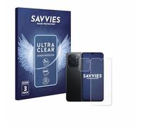 savvies Protector Pantalla para Xiaomi Poco C85 | (Frontal+Cámara) 6 Unidades Transparente Protección Pantalla Made in Germany Película Ultra Transparente