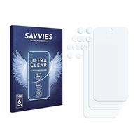 savvies Protector Pantalla para Xiaomi Poco F8 Pro (Frontal+Cámara) 6 Unidades - Película Ultra Transparente
