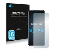 savvies Protector Pantalla para Xiaomi Poco M5s (6 Unidades) Película Ultra Transparente