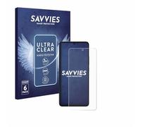 savvies Protector Pantalla para Xiaomi Poco X6 Pro 6 Unidades - Película Ultra Transparente
