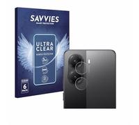savvies Protector Pantalla para Xiaomi Poco X7 Pro (SÓLO Cámara) (6 Unidades) Película Ultra Transparente