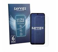 savvies Protector Pantalla para Xiaomi Redmi 17C 5G | 6 Unidades Transparente Protección Pantalla Made in Germany Película Ultra Transparente