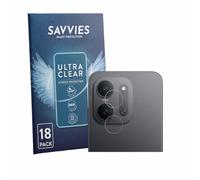 savvies Protector Pantalla para Xiaomi Redmi 17C 5G | (SÓLO Cámara) 18 Unidades Transparente Protección Pantalla Made in Germany Película Ultra Transparente