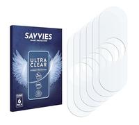 savvies Protector Pantalla para Xiaomi Redmi 9A (SÓLO Cámara) (6 Unidades) Película Ultra Transparente