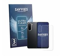 savvies Protector Pantalla para Xiaomi Redmi A7 Pro | (Frontal+Cámara) 6 Unidades Transparente Protección Pantalla Made in Germany Película Ultra Transparente
