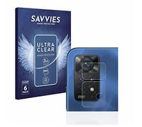 savvies Protector Pantalla para Xiaomi Redmi Note 11 Pro 5G (SÓLO Cámara) 6 Unidades - Película Ultra Transparente