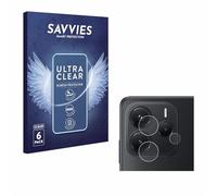 savvies Protector Pantalla para Xiaomi Redmi Note 14 4G | (SÓLO Cámara) 6 Unidades Transparente Protección Pantalla Made in Germany Película Ultra Transparente