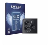 savvies Protector Pantalla para Xiaomi Redmi Note 14 (SÓLO Cámara) 6 Unidades - Película Ultra Transparente