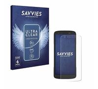 savvies Protector Pantalla para Zebra TC22 / TC27 6 Unidades - Película Ultra Transparente
