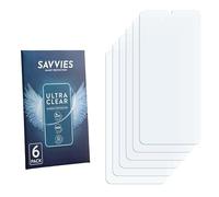 savvies Protector Pantalla para ZTE Blade A76 6 Unidades - Película Ultra Transparente