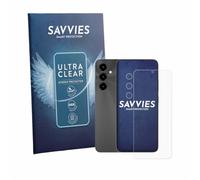 savvies Protector Pantalla para ZTE Blade V80 Max | (Frontal+Cámara) 18 Unidades Transparente Protección Pantalla Made in Germany Película Ultra Transparente
