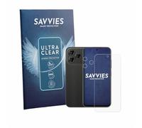 savvies Protector Pantalla para ZTE Blade V80 Vita | (Frontal+Cámara) 18 Unidades Transparente Protección Pantalla Made in Germany Película Ultra Transparente