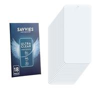 savvies Protector Pantalla para ZTE Nubia Focus 2 Ultra 18 Unidades - Película Ultra Transparente