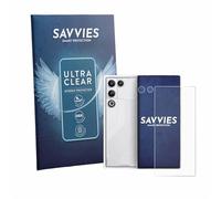 savvies Protector Pantalla para ZTE Nubia Red Magic 11 Air (Frontal+Cámara) 18 Unidades - Película Ultra Transparente