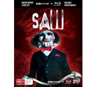 Saw (4K UHD / Blu-ray) (Lenticular Hardcover + Booklet) [Region B] [Blu-ray]