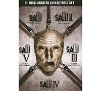 SAW Complete Horror Collection DVD BOX 1.2.3.4.5 Unrated, Uncut I-V