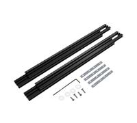 Saw Guide Rail - Adjustable Auxiliary Bracket for Woodworking | Aluminum Alloy Track with Sliding Support, Precision Cutting Tool for Workshop Construction Engraving Milling Grooving Trimming