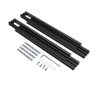 Saw Guide Rail, Carpentry Router Backrest Auxiliary Track System for Precision Wood Cutting, Heavy Duty Woodworking Guide Rail for Grooving Trimming Engraving Milling Home Workshop Construction