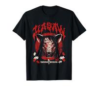 Saw Jigsaw Pig Mask Heavy Metal Horror Movie Camiseta