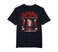Saw Jigsaw Pig Mask Heavy Metal Horror Movie Camiseta, Hombre Tallas Grandes, Negro, 6X Alto