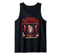 Saw Jigsaw Pig Mask Heavy Metal Horror Movie Camiseta sin Mangas