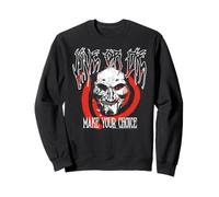 Saw Live or Die Heavy Metal Jigsaw Horror Movie Sudadera