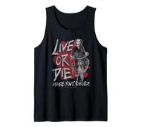 Saw Live or Die Jigsaw on Tricycle Horror Movie Camiseta sin Mangas