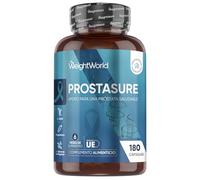 Saw Palmetto - 180 Cápsulas de Serenoa Repens con Semillas de Calabaza, | Ortiga, Zinc, Vitamina D3 y B6 - Suplemento para 6 Meses, Sin Estearato de Magnesio y Sin OGM